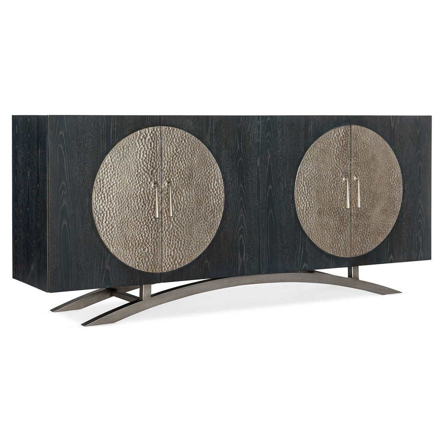 NOLITA FOUR DOOR ENTERTAINMENT BLACK CONSOLE