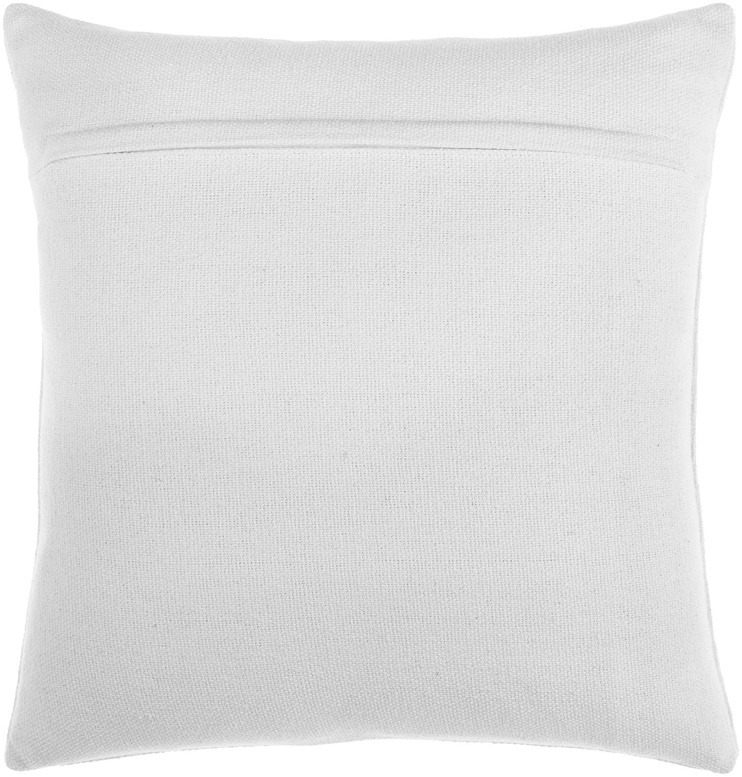 NOVA COTTON EMBROIDERED PILLOW: MUSTARD, NAVY