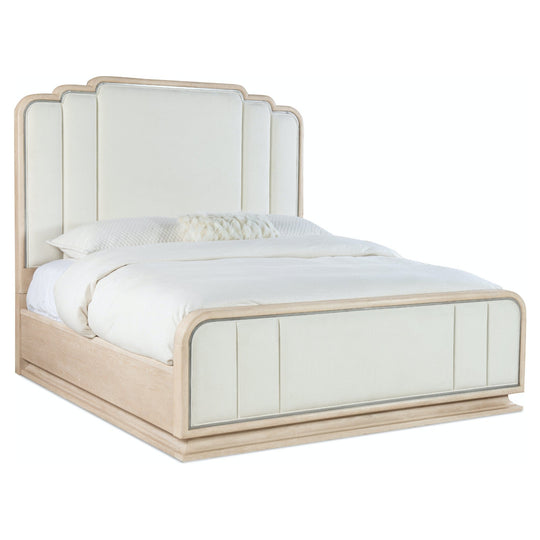 NUEVO CHIC UPHOLSTERED PANEL BED