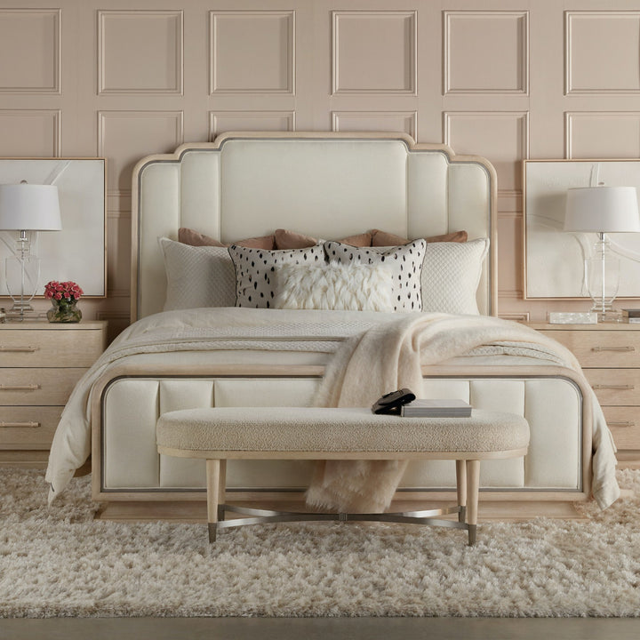 NUEVO CHIC UPHOLSTERED PANEL BEDActiveBED6500 - 90866 - 80