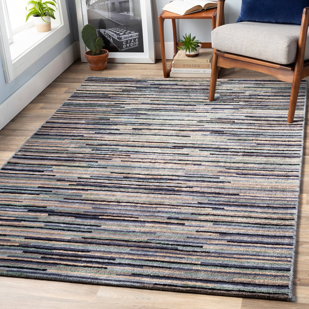 OKIMI TEXTURED VISCOSE RUG