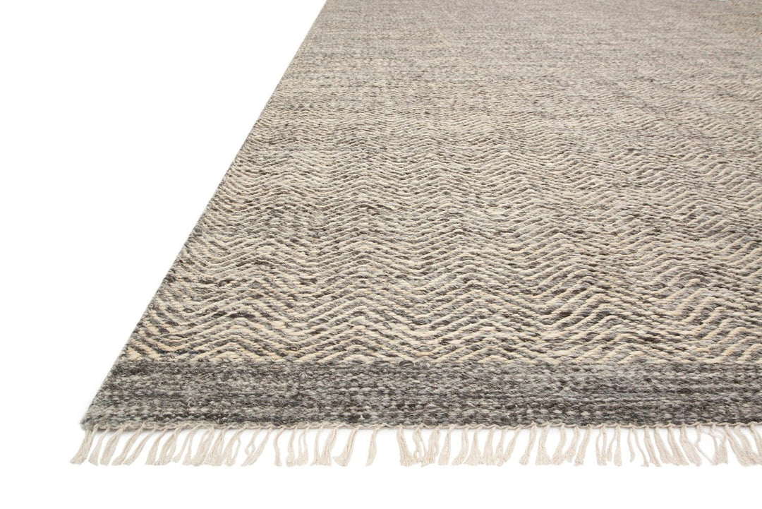 OMEN WOOL + JUTE RUG: GRAY