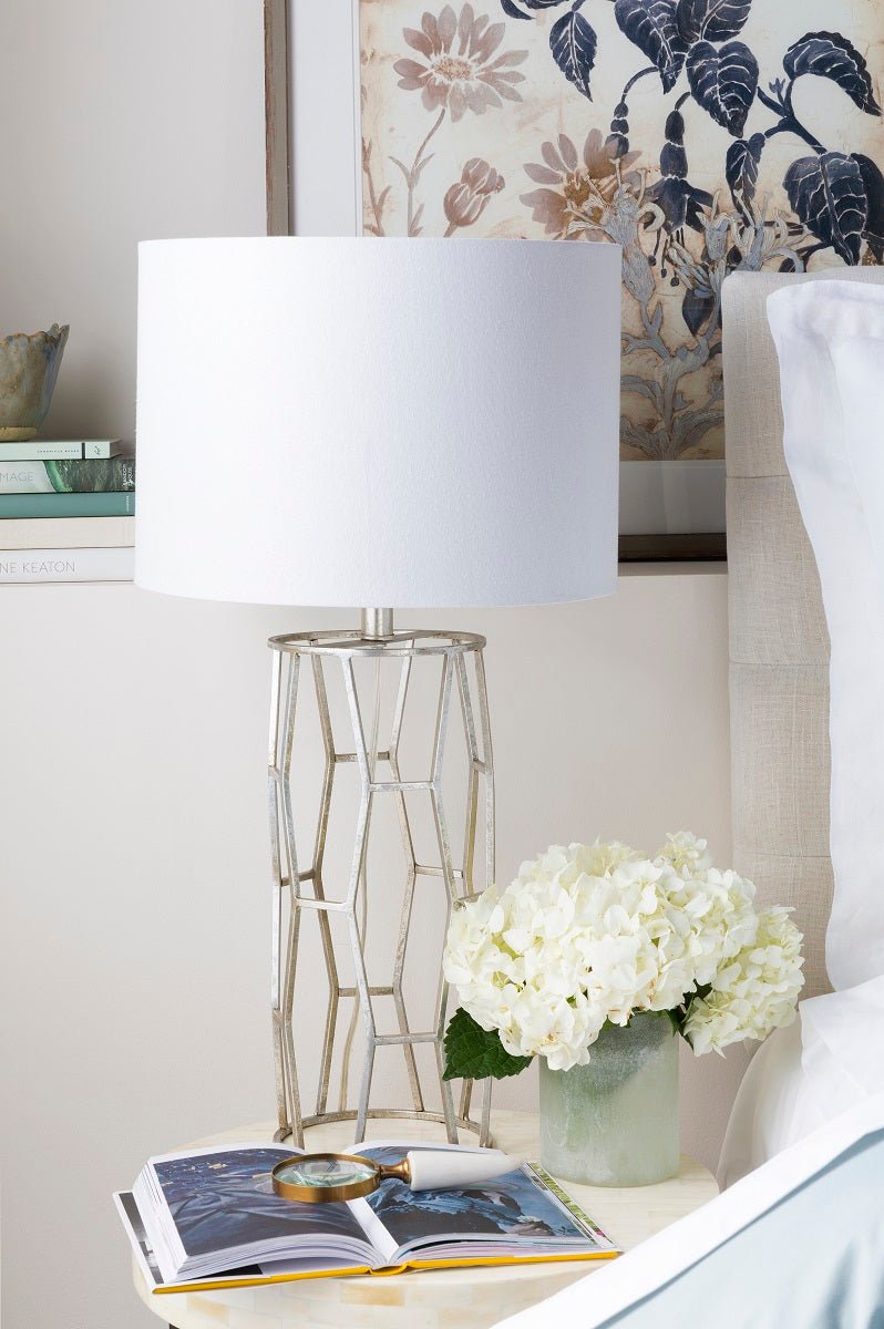 OPEN METAL TABLE LAMP