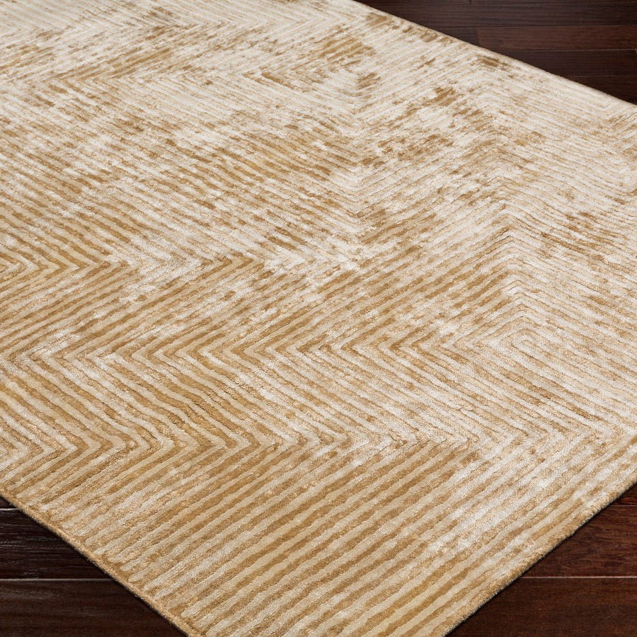 ORIK RUG: GOLD, BEIGE