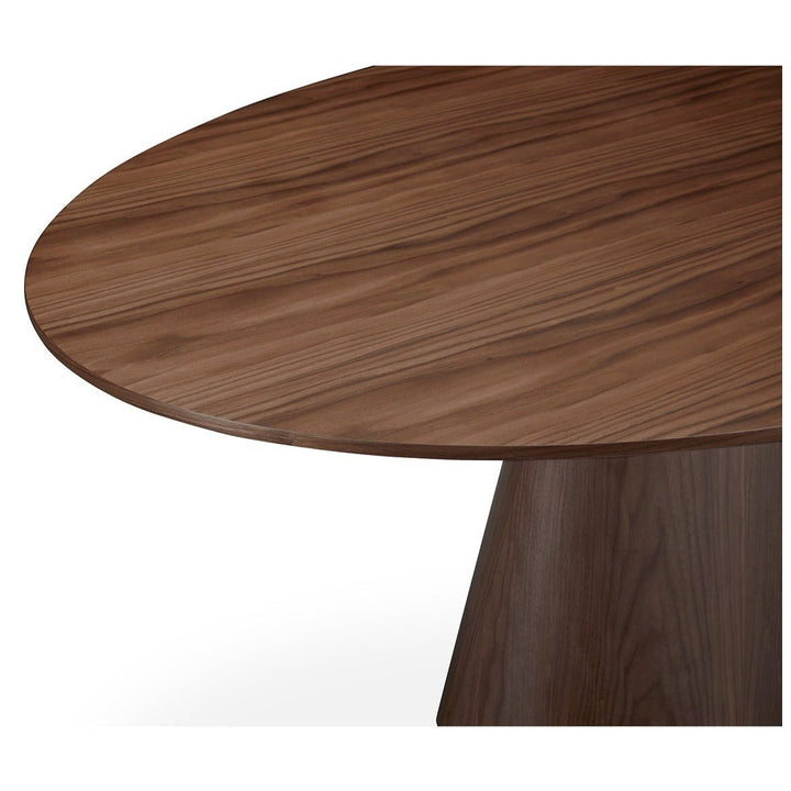 OTAGO OVAL DINING TABLE: WALNUT