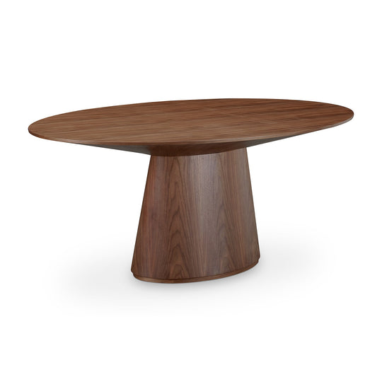 OTAGO OVAL DINING TABLE: WALNUT