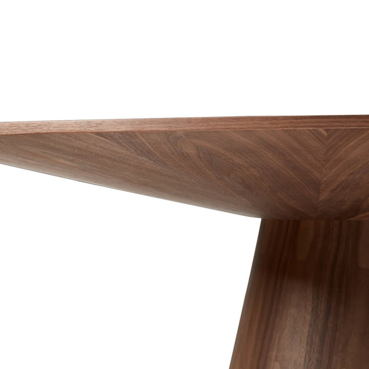 OTAGO OVAL DINING TABLE: WALNUT