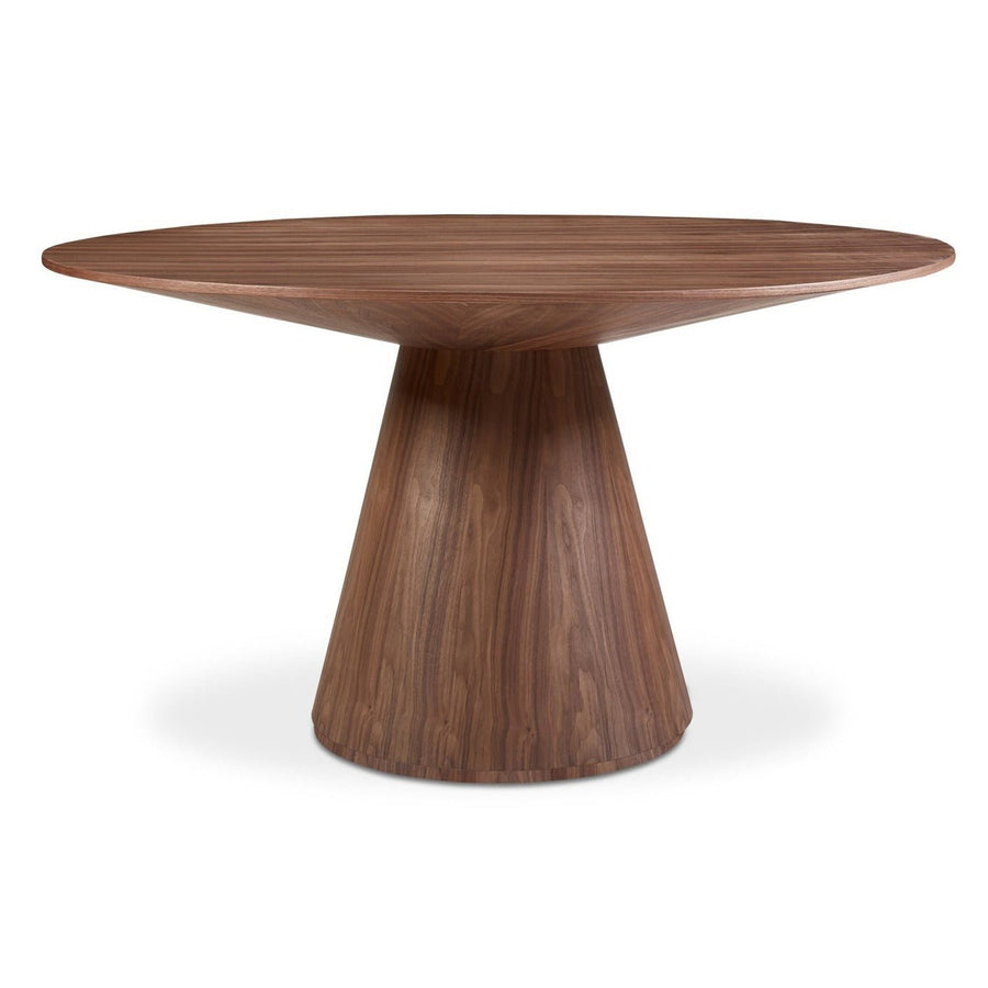 OTAGO ROUND DINING TABLE: WALNUT