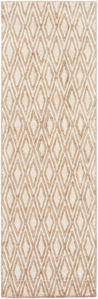 OTTO RUG: CAMEL, CREAM