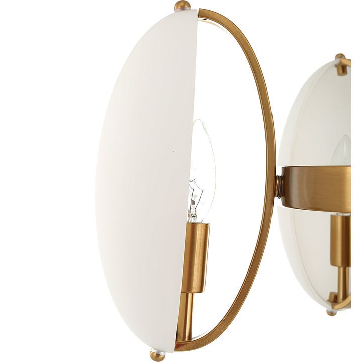 OVIFORM 6 LIGHT BRASS CHANDELIER