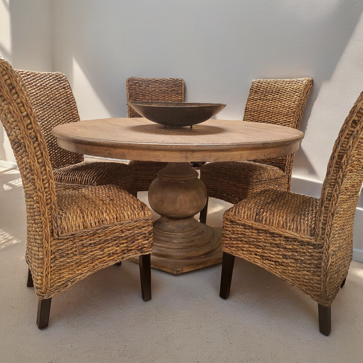 PADILLA VINTAGE ROUND DINING TABLE