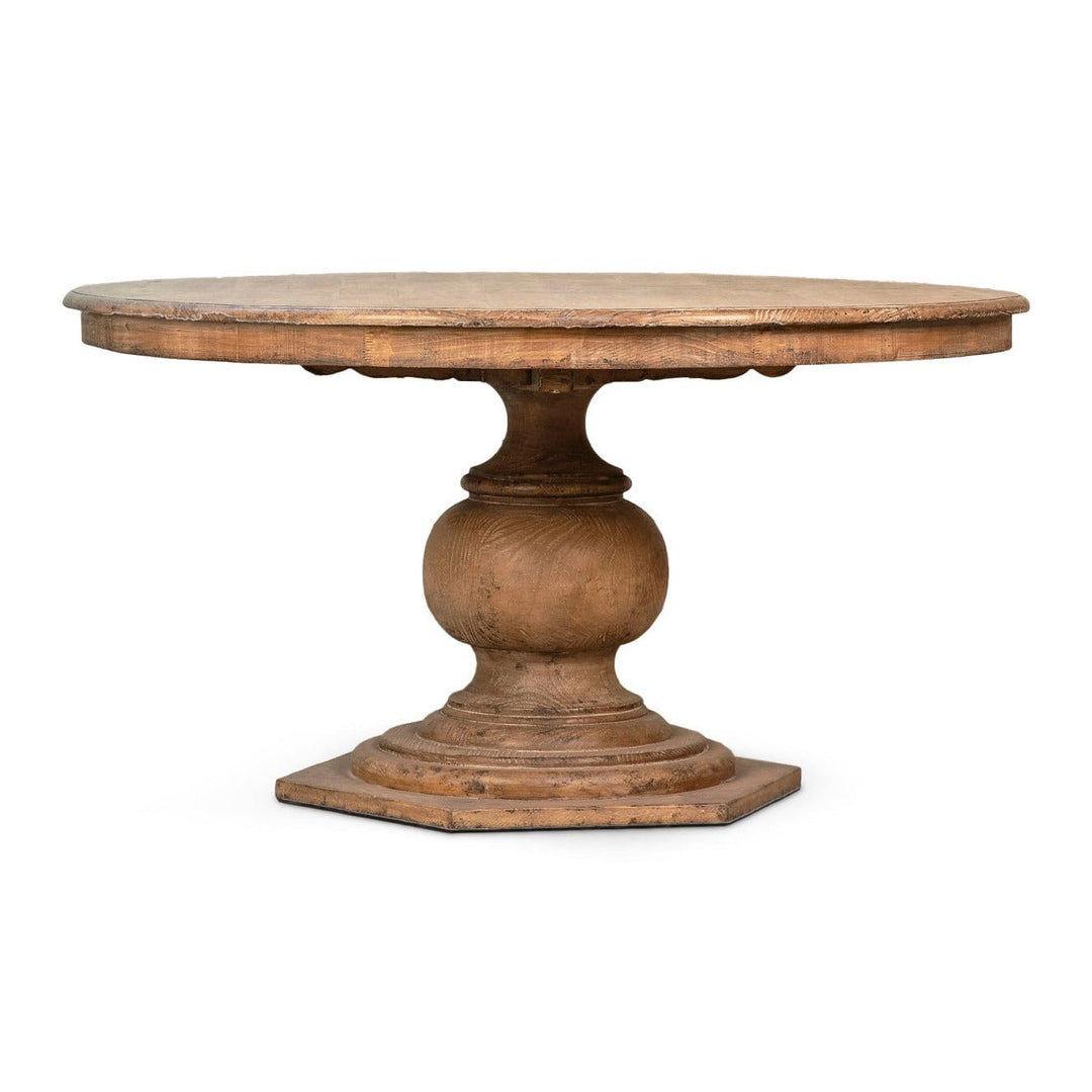 PADILLA VINTAGE ROUND DINING TABLE