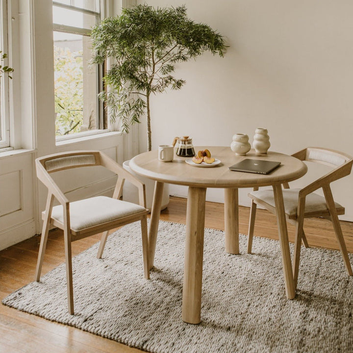 PADMA WHITE OAK DINING CHAIR