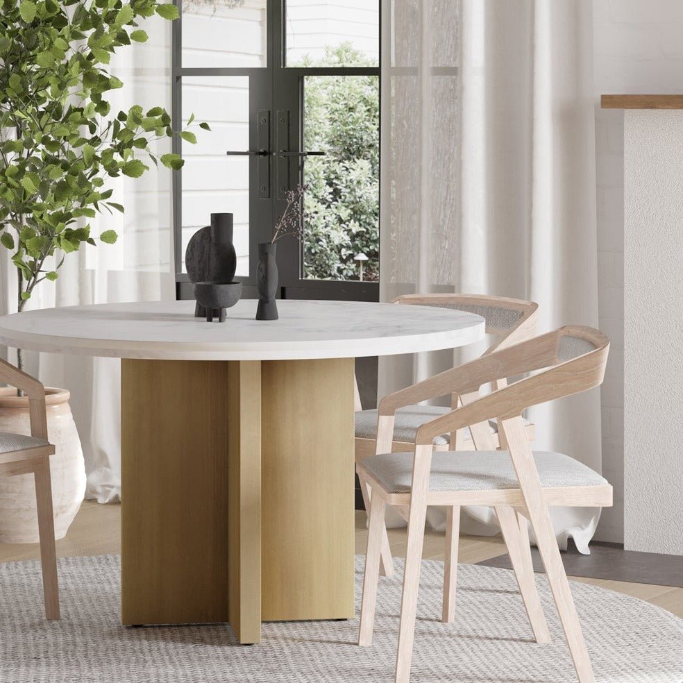 PADMA WHITE OAK DINING CHAIR