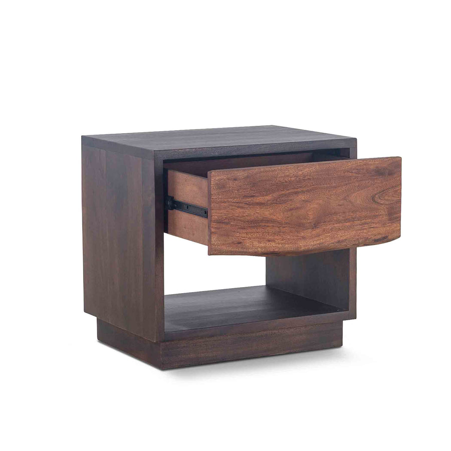PALERMO RAW WALNUT NIGHTSTAND