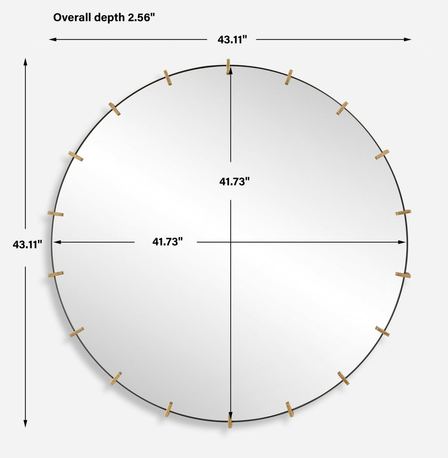 PALI INDUSTRIAL ROUND MIRROR