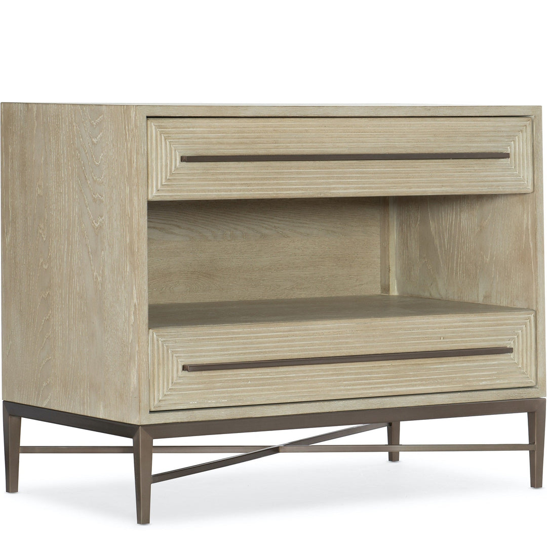 PALISADES TWO DRAWER NIGHTSTAND