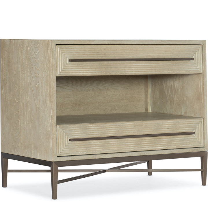 PALISADES TWO DRAWER NIGHTSTAND