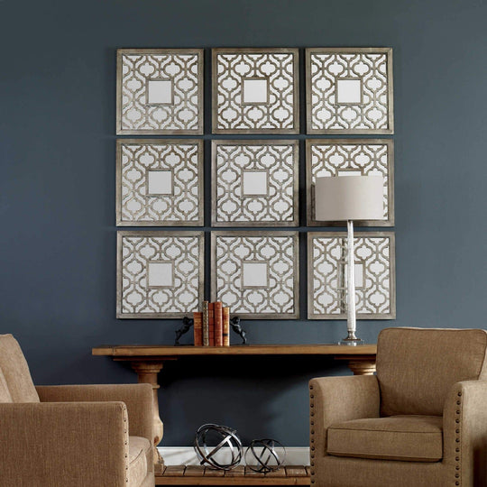 PALLA SQUARE MIRRORS | SET OF 2