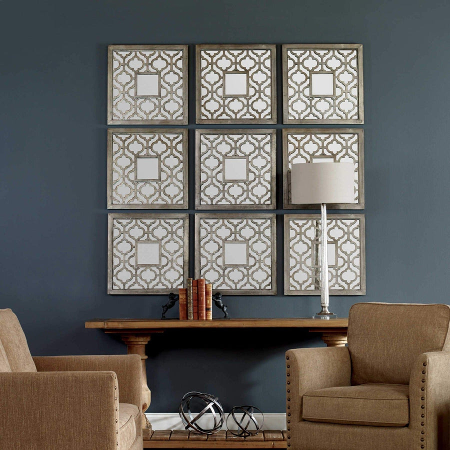 PALLA SQUARE MIRRORS | SET OF 2