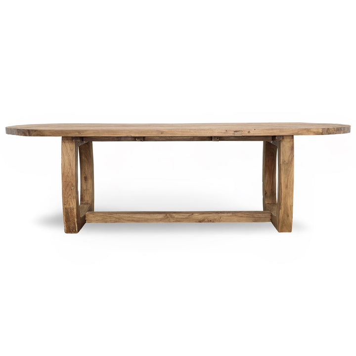 PALMER INDOOR-OUTDOOR NATURAL TEAK DINING TABLE
