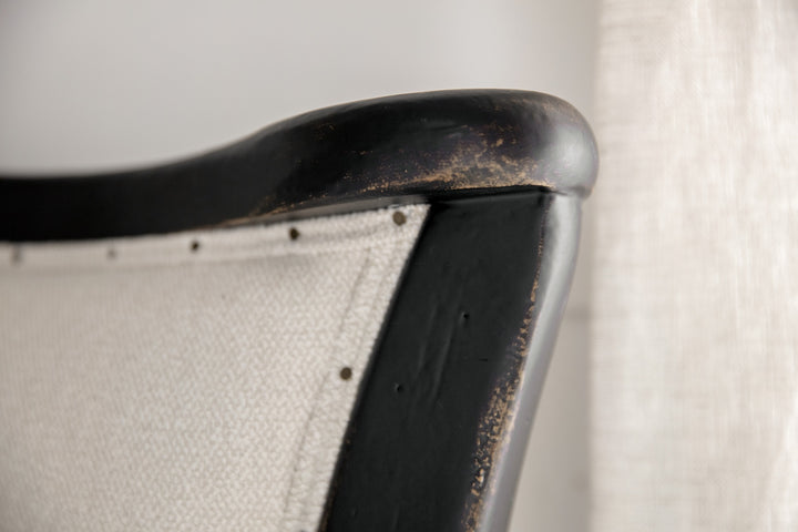 PARISIAN VINTAGE BED: ANTIQUE BLACK