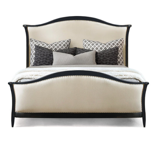 PARISIAN VINTAGE BED: ANTIQUE BLACK