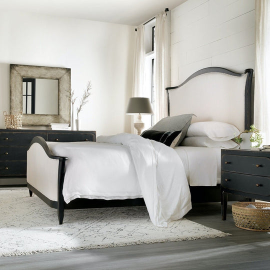 PARISIAN VINTAGE BED: ANTIQUE BLACK