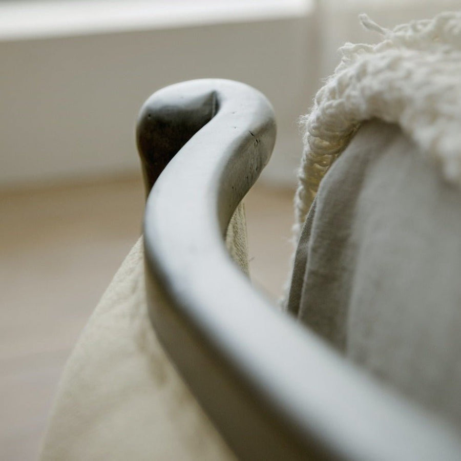 PARISIAN VINTAGE BED: SPECKLED GREY