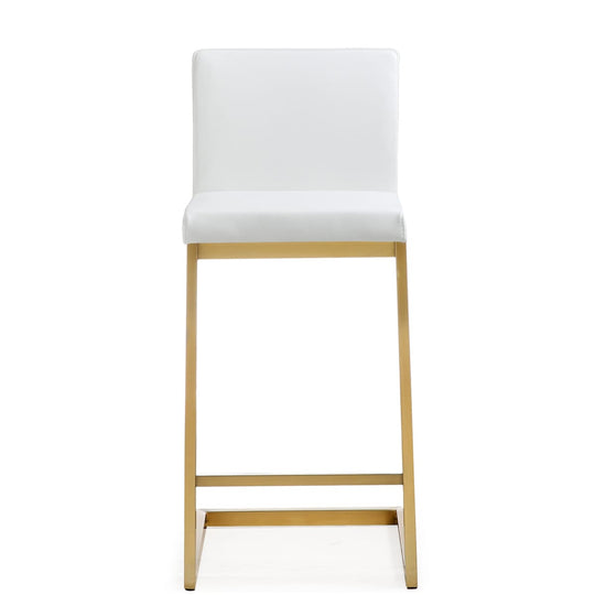 PARMA BRUSHED GOLD COUNTER STOOL | SET OF 2