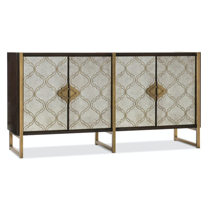 PASHA STENCILED EGLOMISE CONSOLE