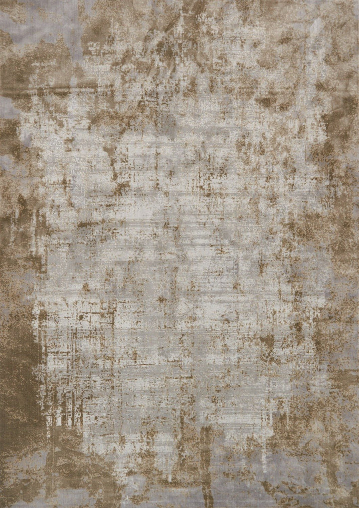 PATINA 01 RUG: SILVER, WHEAT