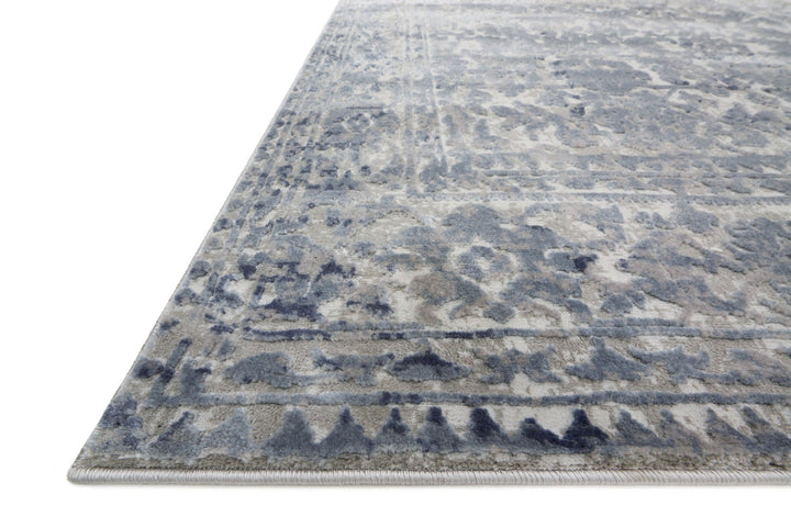 PATINA 06 RUG: SILVER, BLUE