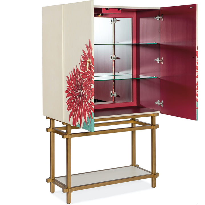 PATRICIA FLORAL BAR CABINET