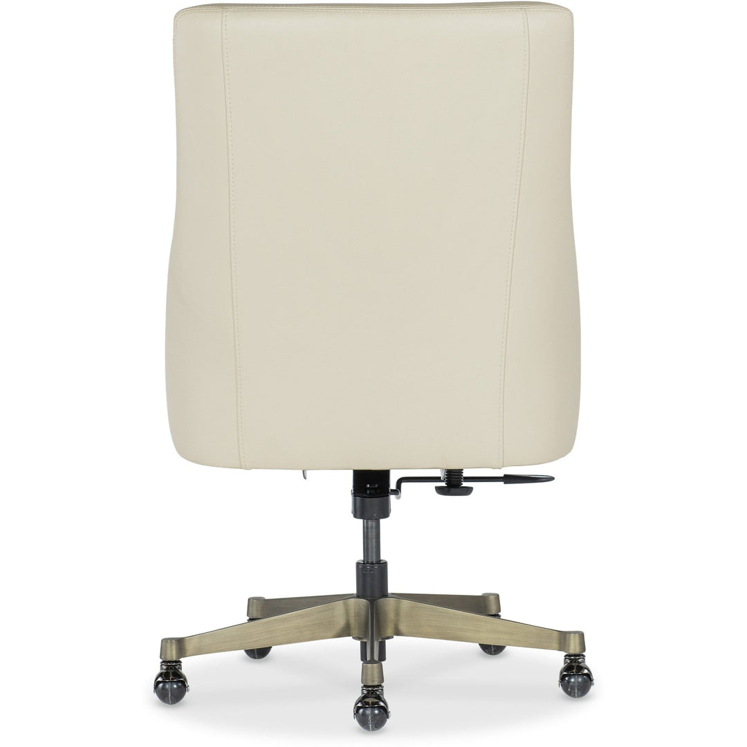 PAULA EXECUTIVE TILT SWIVEL DESK CHAIR: CREAM