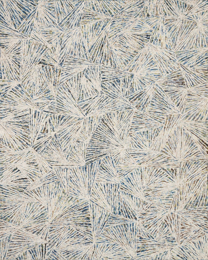 PEREGRINE HAND - TUFTED WOOL RUG: LAGOON