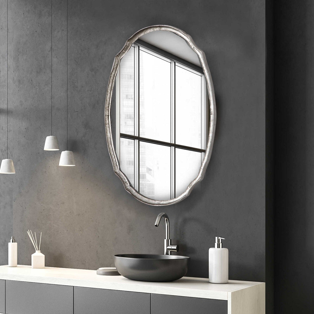 PHOEBE OVAL VANITY MIRROR