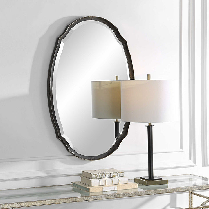 PHOEBE OVAL VANITY MIRROR