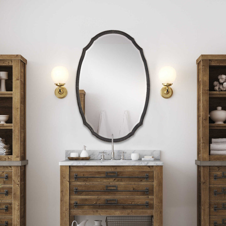 PHOEBE OVAL VANITY MIRROR