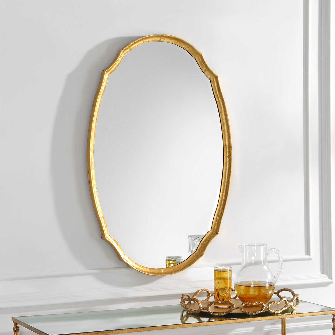 PHOEBE OVAL VANITY MIRROR