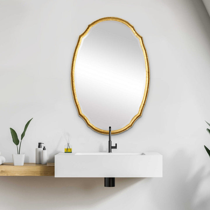 PHOEBE OVAL VANITY MIRROR