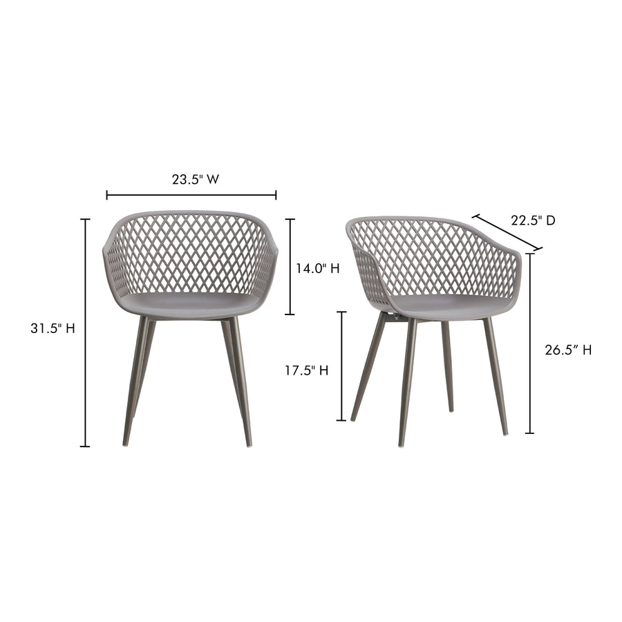 PIAZZA OUTDOOR DINING CHAIR | SET OF 2