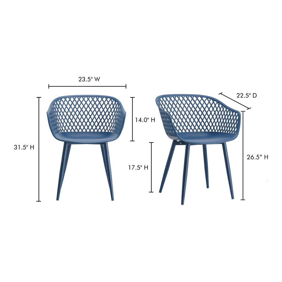 PIAZZA OUTDOOR DINING CHAIR | SET OF 2