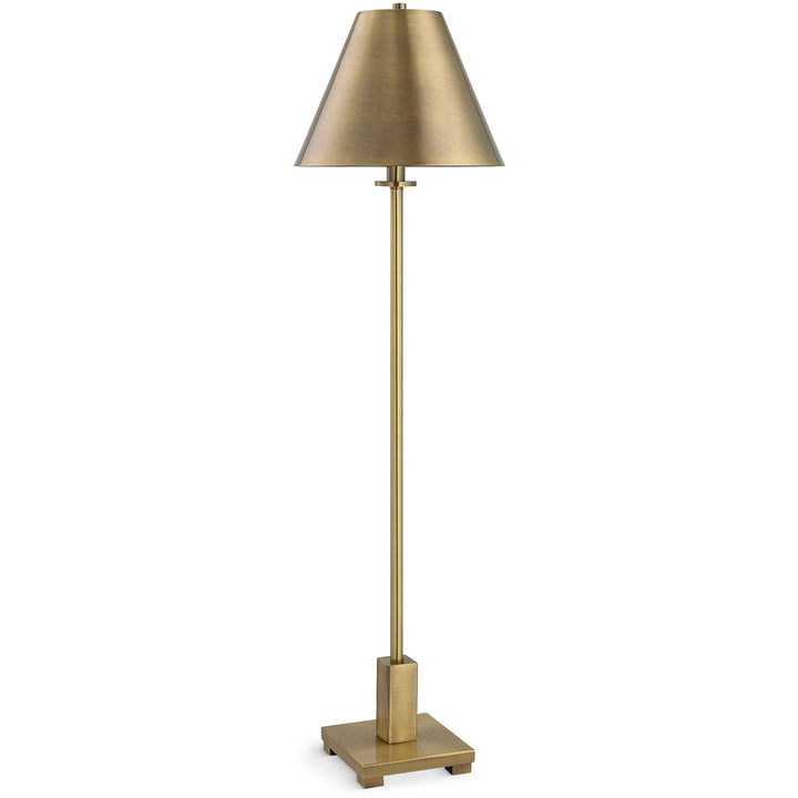 PILOT BUFFET LAMP: BRASS