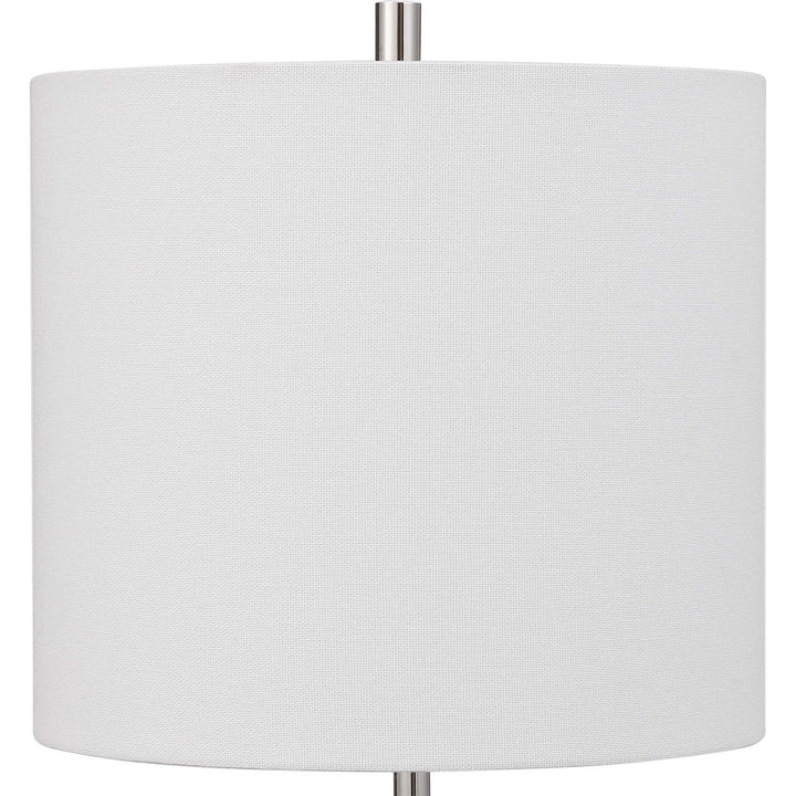 PIPER WHITE MARBLE BUFFET LAMP