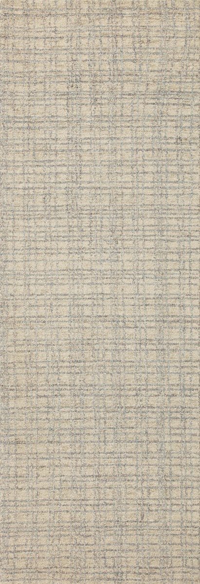 POLLY HAND - TUFTED WOOL + JUTE RUG: ANTIQUE SILVER - MIST