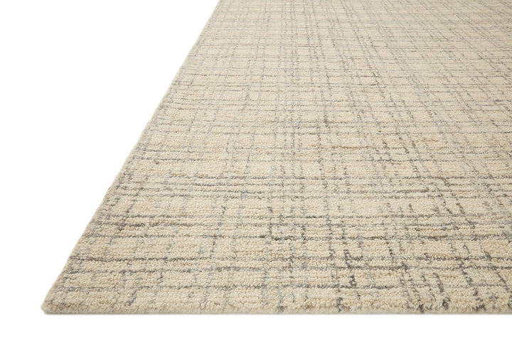 POLLY HAND - TUFTED WOOL + JUTE RUG: ANTIQUE SILVER - MIST