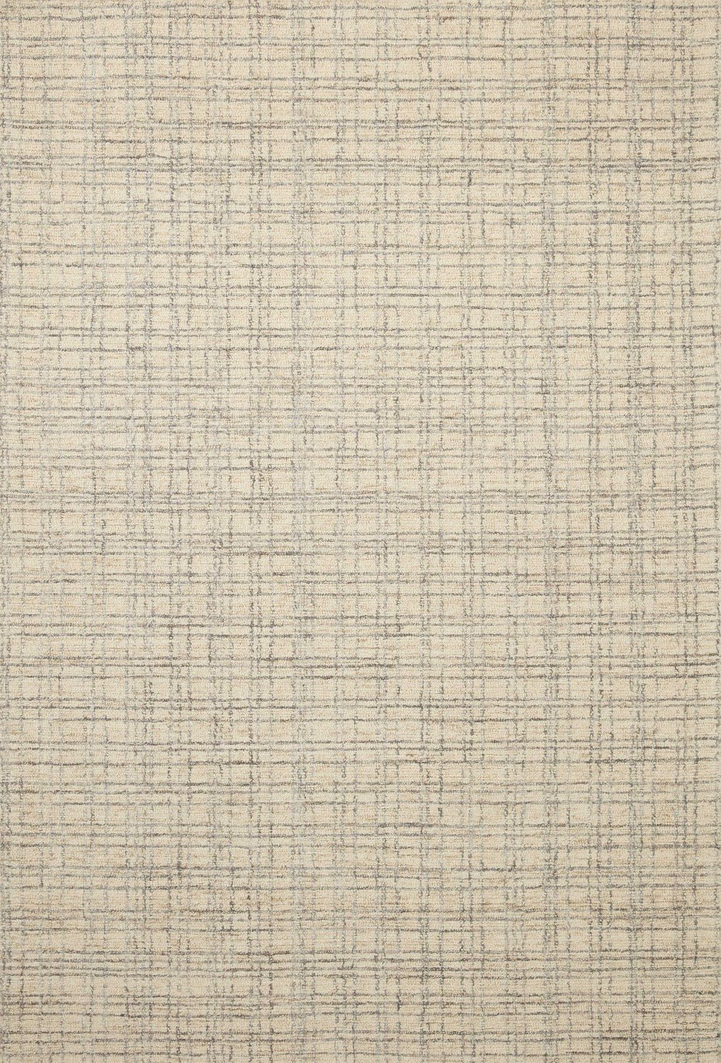 POLLY HAND - TUFTED WOOL + JUTE RUG: ANTIQUE SILVER - MIST