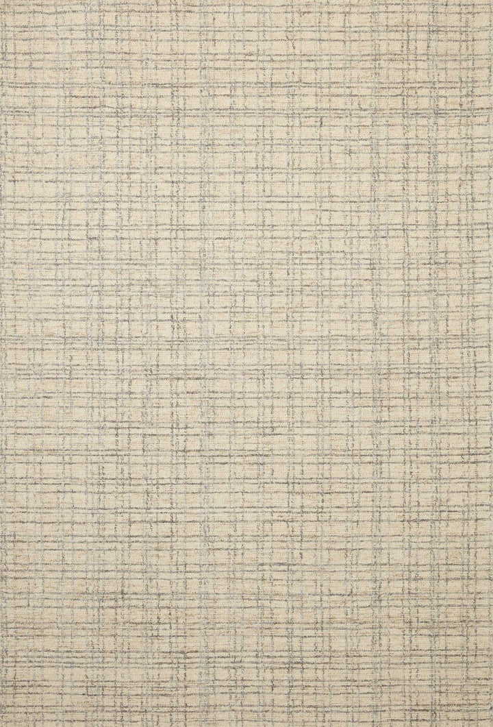 POLLY HAND - TUFTED WOOL + JUTE RUG: ANTIQUE SILVER - MIST