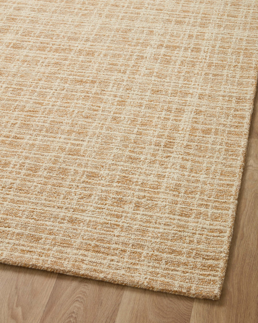 POLLY HAND - TUFTED WOOL + JUTE RUG: STRAW